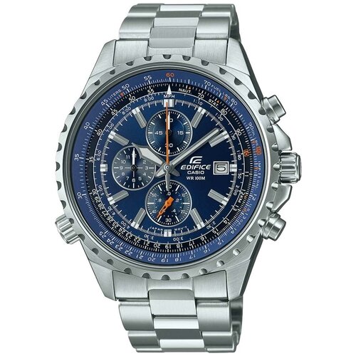 Наручные часы CASIO Edifice EF-527D-2AVUEF, синий, серебряный наручные часы casio edifice ef 527d 2a серебряный