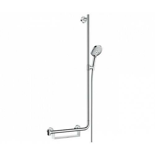 Душевой гарнитур Hansgrohe Raindance Select S 26326000 душевая лейка hansgrohe raindance select s 26530340 шлифованный черный хром