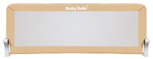 Baby Safe Барьер на кроватку 120х42 см XY-002A.SC, 120х42 см, бежевый