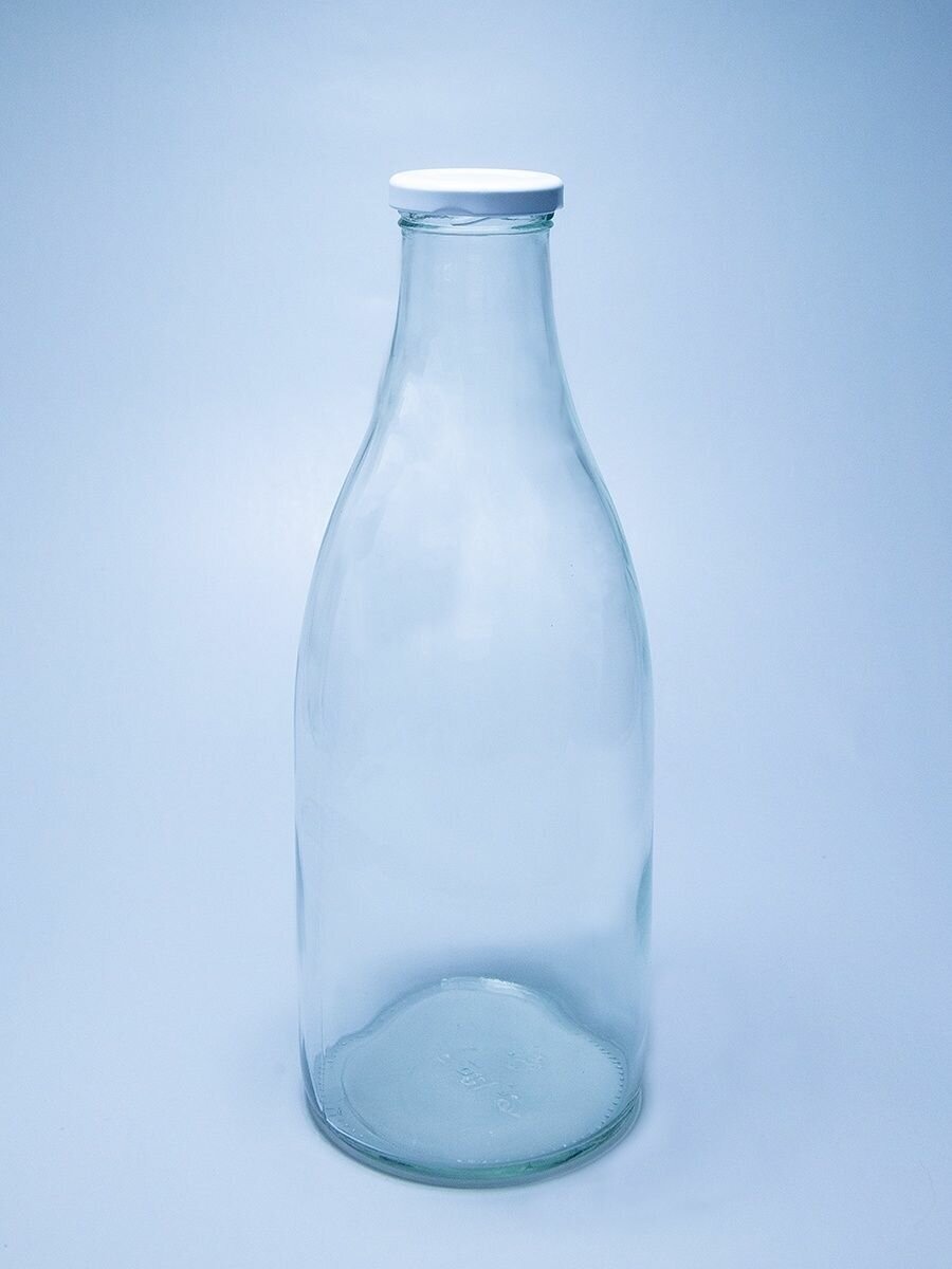 Бутылки стеклянные для молока, для сока 1 литр - фотография № 8