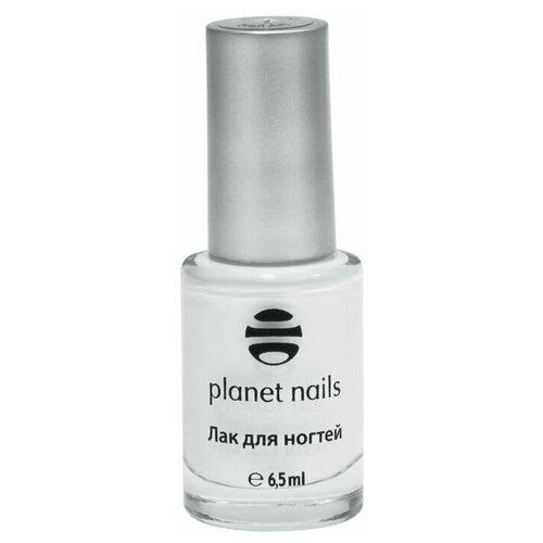 Planet Nails Лак для Stamping Nail Art, белый (01), 6,5 мл