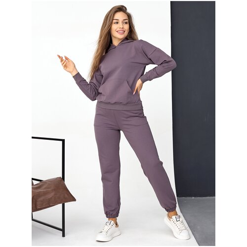 Комплект одежды Промдизайн, размер 52, фиолетовый комплект одежды промдизайн размер 52 черный