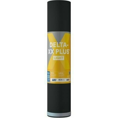 Delta-XX Plus Light Диффузионная мембрана с монолитным функциональным слоем из TPU и двумя зонами проклейк, 75кв. м.