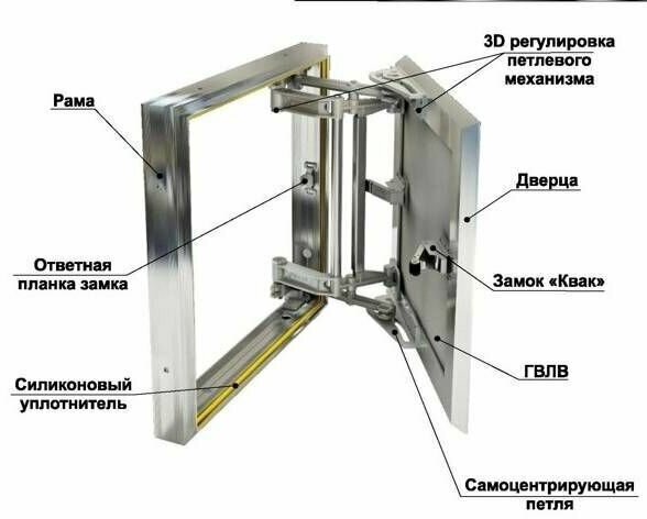 Хаммер Люк под плитку Слава 40х30 32400300 - фотография № 17