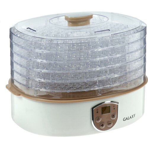 Сушилка для овощей и фруктов GL 2637 350 Вт 5 ярусов 17 л d30 см белая 661500₽