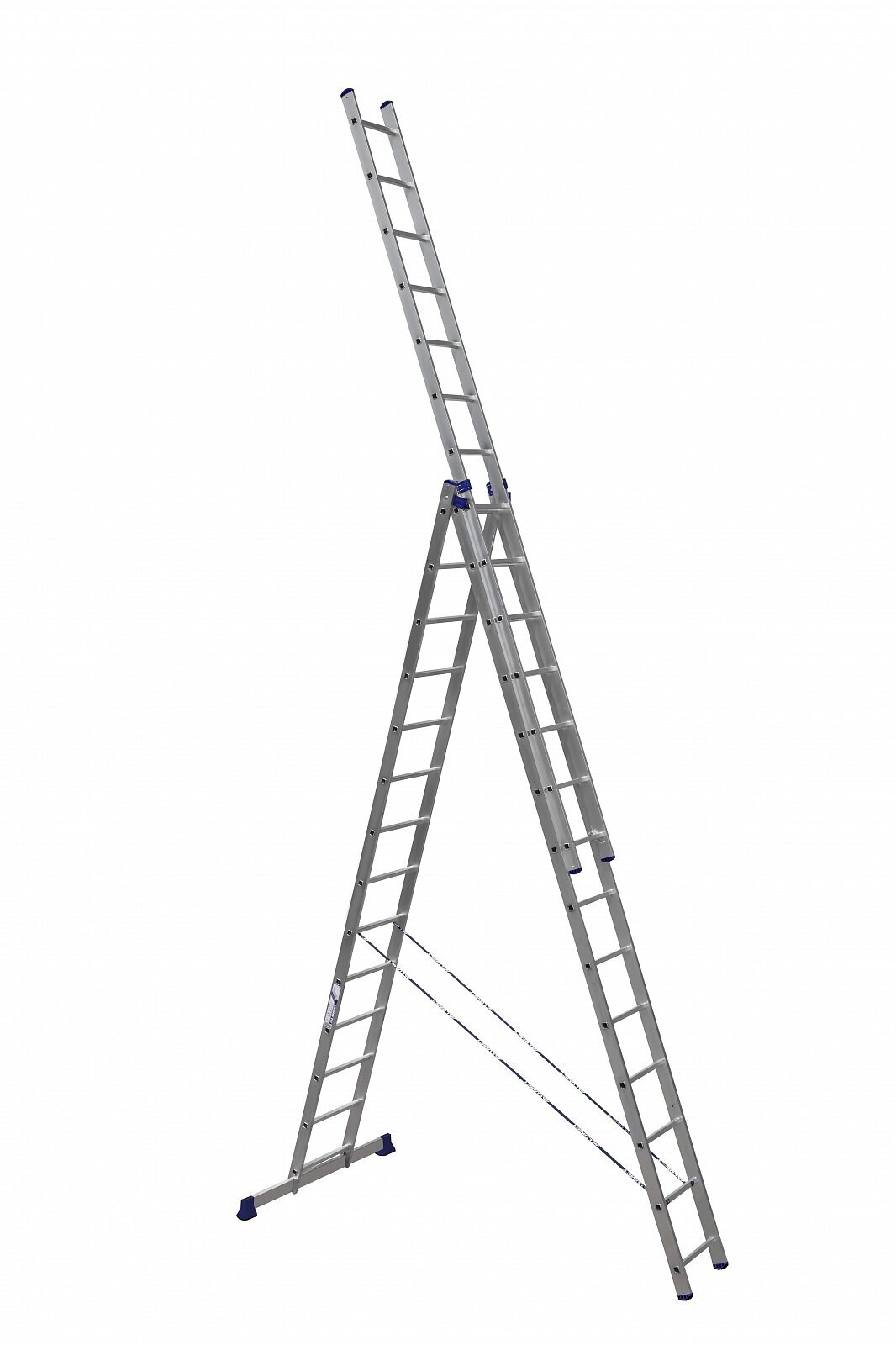 Лестница трехсекционная Alumet HS3 6314 универсальная, усиленная