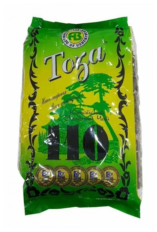 Чай зеленый Тоза Узбекский № 110 листовой, 400 г - фотография № 3