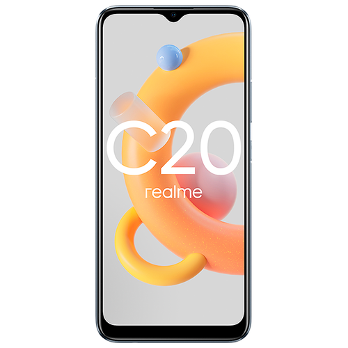 фото Смартфон realme c20 32gb, серая сталь