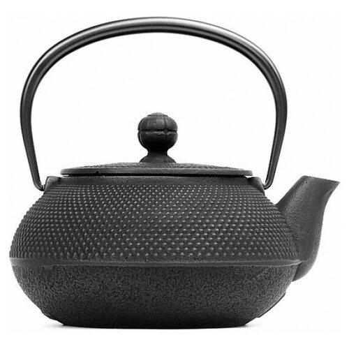 фото Чугунный чайник iwachu для чайной церемонии 0,32л черный