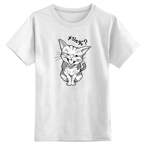 Смешной котик 1495912 4XS белый