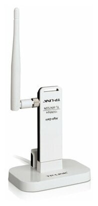 Адаптер USB TP-Link TL-WN722N N150 Wi-Fi, беспроводной, стандарты 802.11n/g/b, до 150 Мбит/с (1/60) - фотография № 5