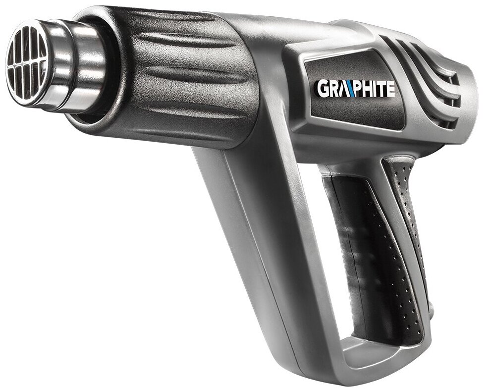 Строительный фен Graphite 59G524 Case 2000 Вт