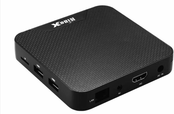 Smart TV Box HiboX-01 4K (RAM2/ROM16Гб) 5G Android 100 OS (черный)