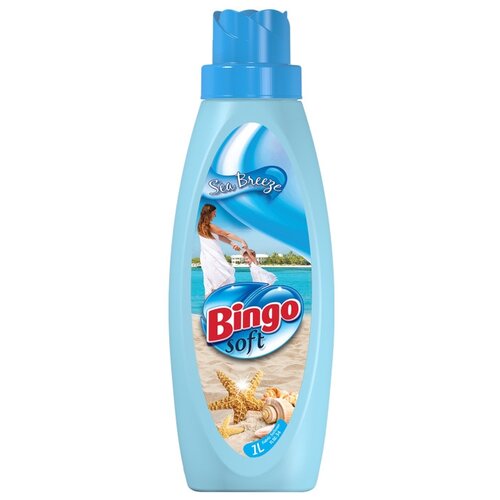Bingo кондиционер для белья Soft Sea Breeze, 1 л, 1.1 кг