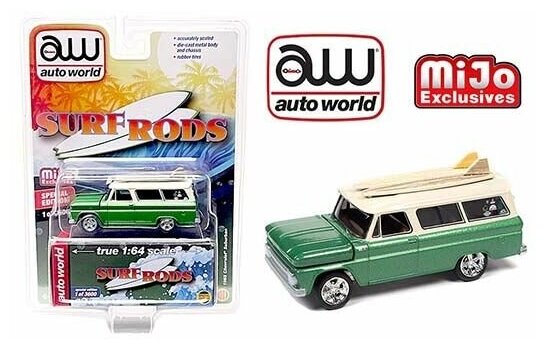 Коллекционная модель Auto World 1965 Chevrolet Suburban
