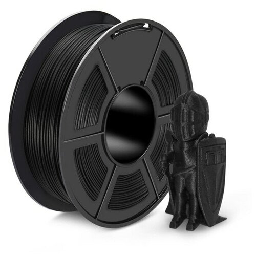 HIPS пластик для 3d принтера SolidFilament 1,75 мм черный, 1 кг