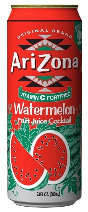 Напиток Arizona Watermelon 0,68л - фотография № 3