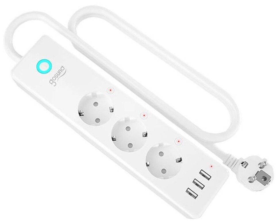 Умный сетевой фильтр Gosund Smart plug P1