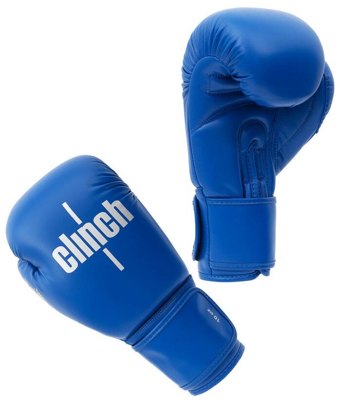 Боксерские перчатки Clinch Olimp C111 Blue (12 унций)