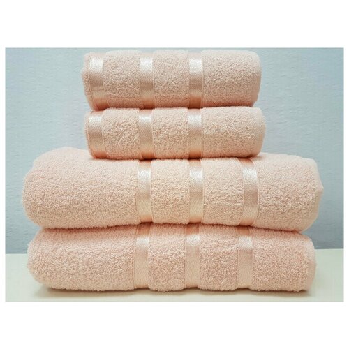 Комплект махровых полотенец 4 шт