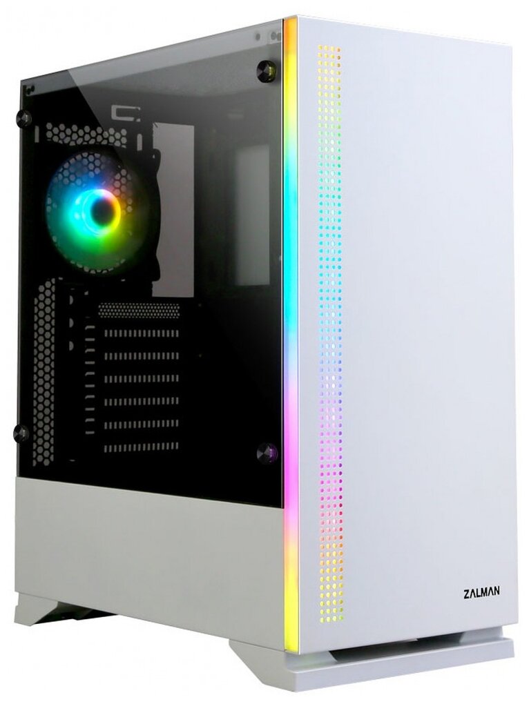 Корпус ATX Miditower Zalman S5 White