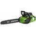 Аккумуляторная пила greenworks GD40CS18 40 В