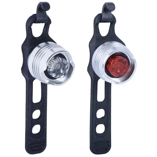 Комплект фонарей OXFORD BrightSpot LED Lightset LD711S черный/серебристый