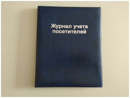 Книга учета посещений (журнал учета посетителей) на русском языке на 100 вкладышей Durable Visitors Book 100, 60 x 90 мм,