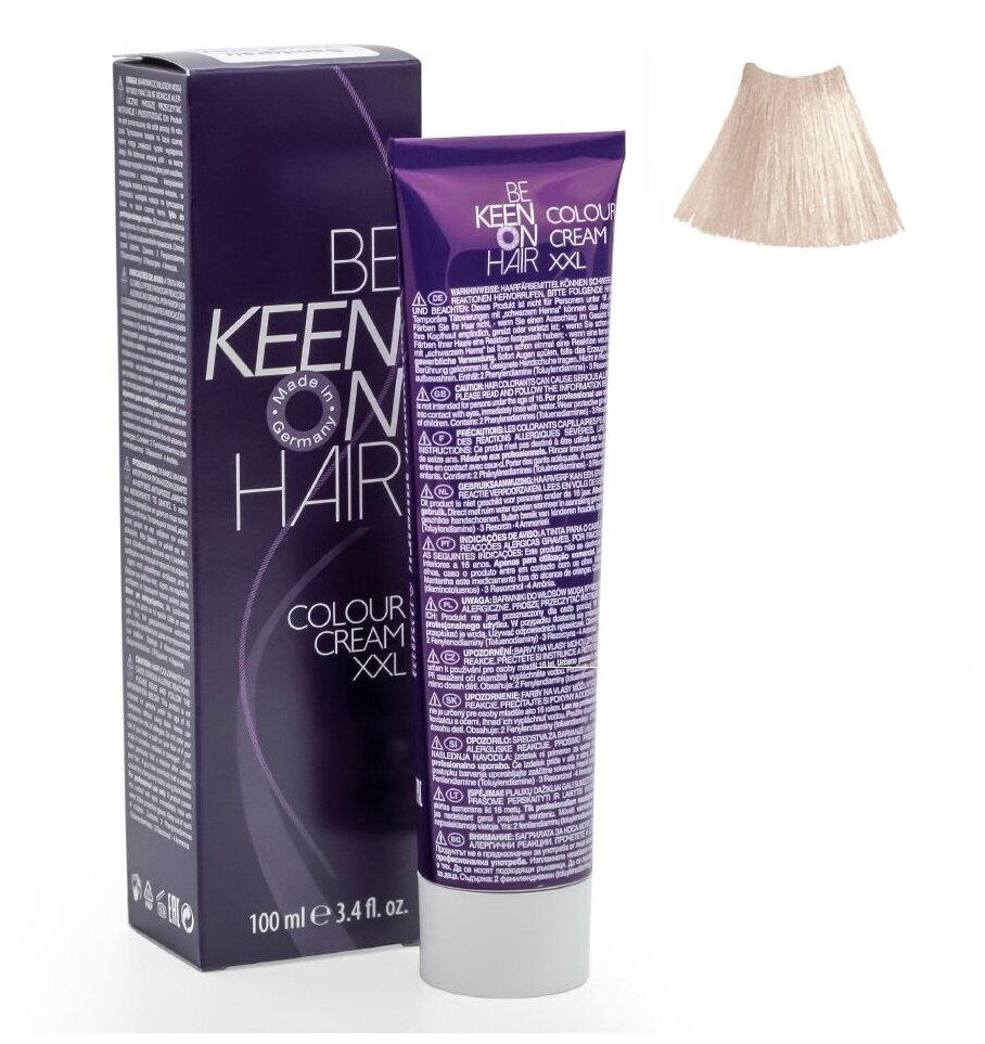 KEEN Be Keen on Hair крем-краска для волос XXL Colour Cream