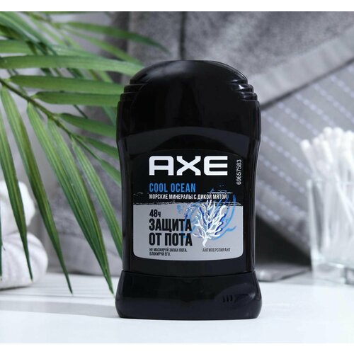 Дезодорант твердый AXE DEO Cool Ocean, 50 мл дезодорант твердый axe deo cool ocean 50 мл