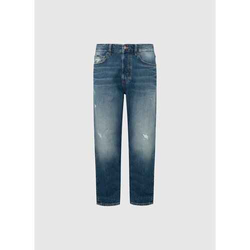 Джинсы классические Pepe Jeans, размер 34/32, синий джинсы pepe jeans размер 32 34 синий