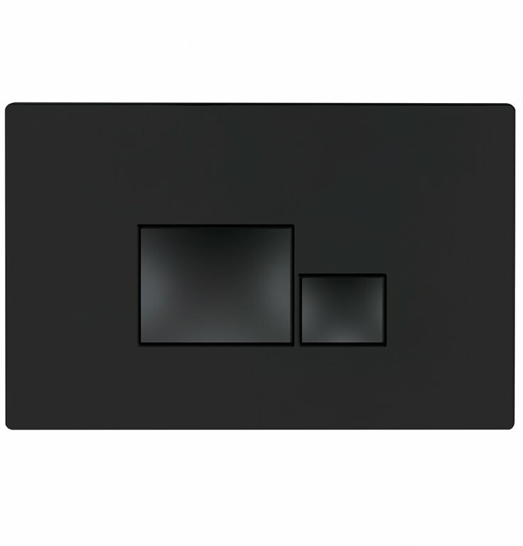 фото Клавиша смыва BelBagno черный матовый BB074NERO