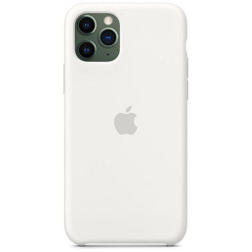 фото Чехол для apple iphone 11 pro silicone case white