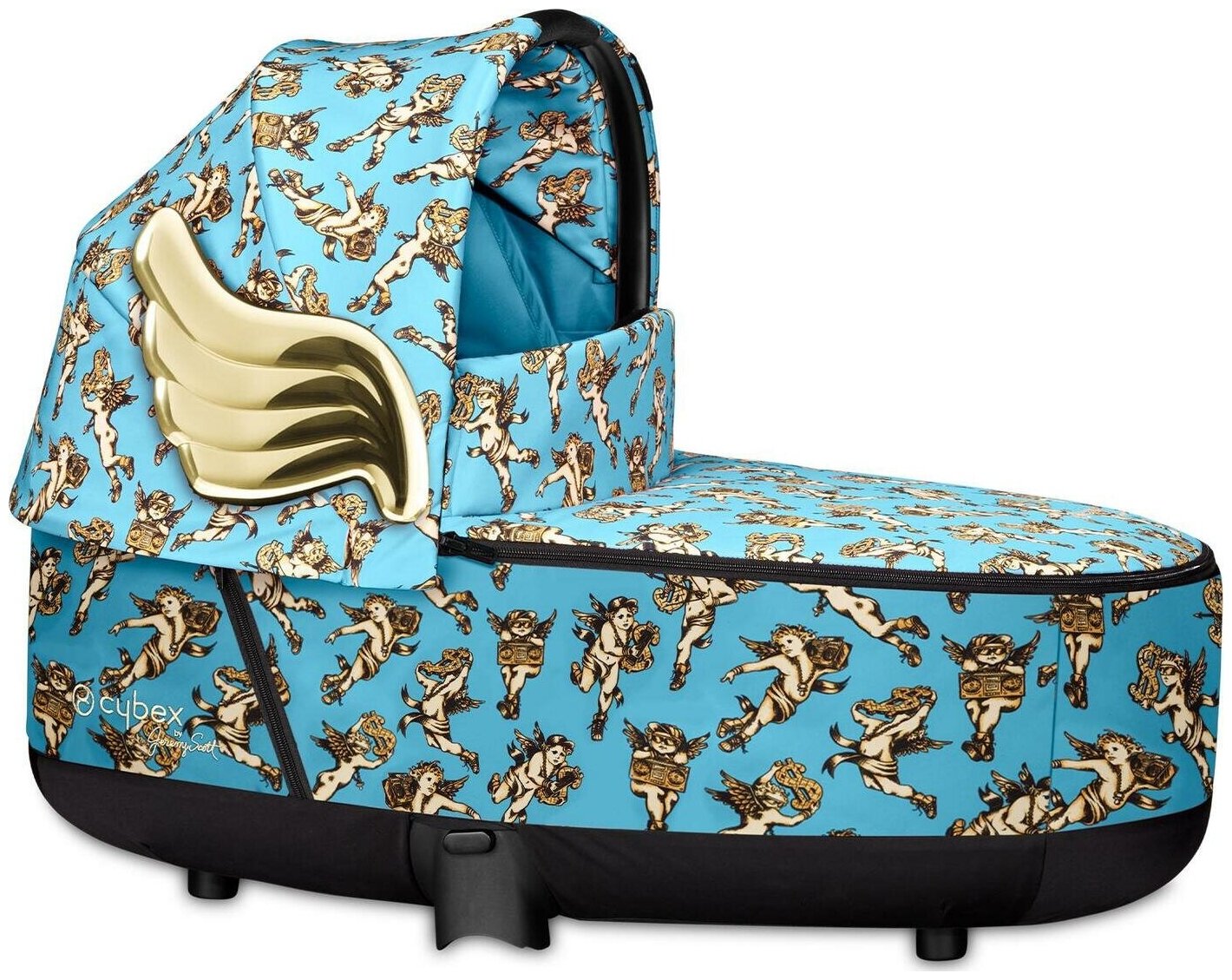 Cybex Спальный блок для коляски Priam III FE JS Cherubs Blue