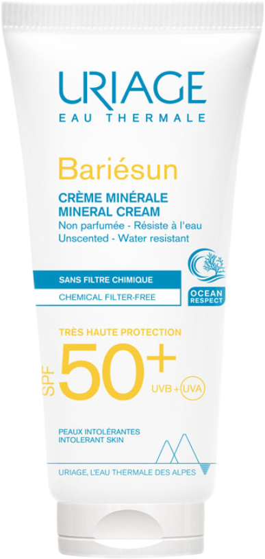 Uriage Bariesun крем минеральный солнцезащитный SPF50+ 100 мл 1 шт