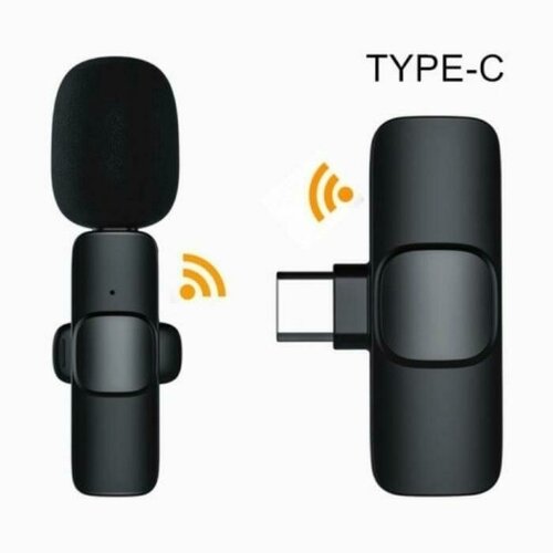 Микрофон петличный беспроводной петличка USB Type-C для блоггера для телефона для смартфона 99000₽