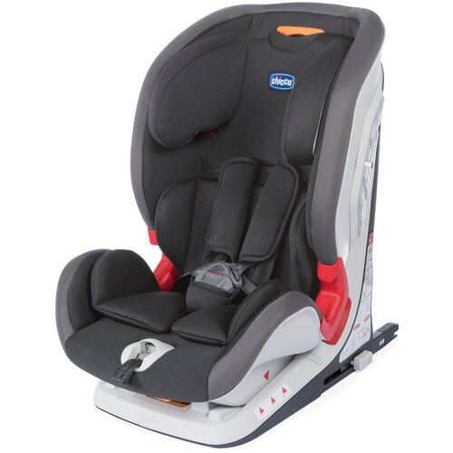 Автокресло группа 1/2/3 (9-36 кг) Chicco Youniverse Fix, jet black автокресло группа 1 2 3 9 36 кг kiwy alia isofix moka