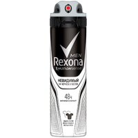 Rexona Дезодорант-спрей Невидимый на черном и белом мужской, 150 мл 1 шт