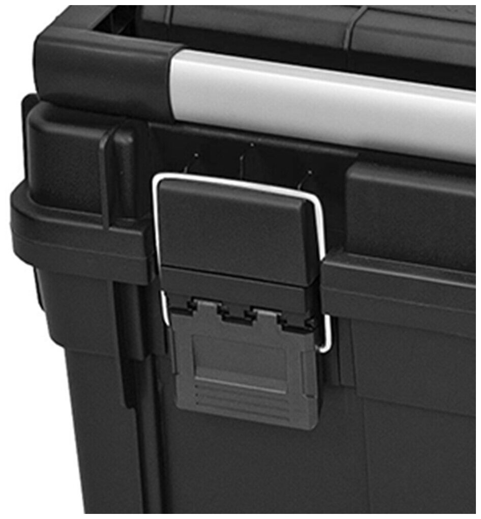 Ящик для инструментов PATROL HD Compact 1 , 45х35х35см , черный , Арт. 146163 - фотография № 2