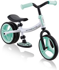 Беговел GLOBBER GO BIKE DUO, бело-мятный