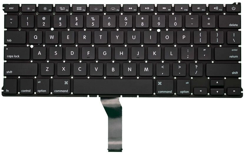 Клавиатура (US) для MacBook Air 13" A1369 / A1466 (2010-2017)