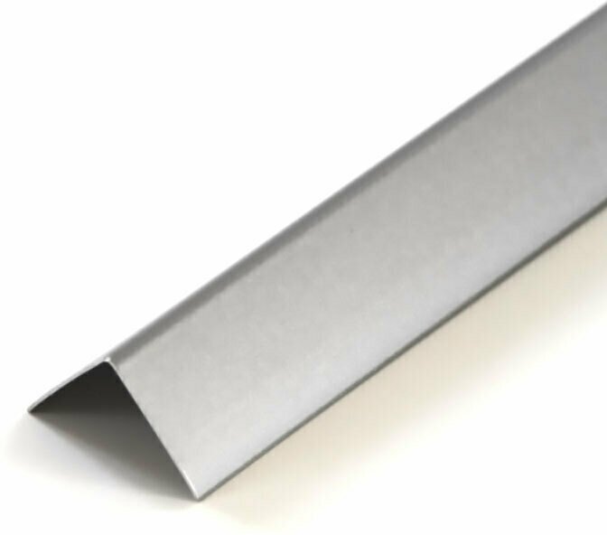 фото Угол пластиковый Идеал 15х15х2700 мм. 081 Металлик серебристый