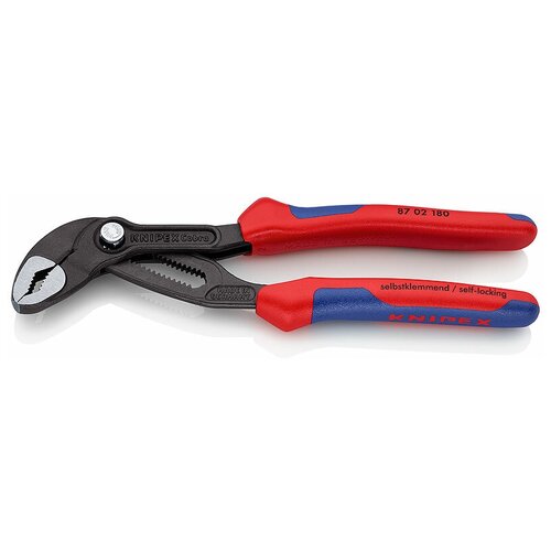 Клещи переставные KNIPEX 8702180 Cobra®, черненые, 180 mm