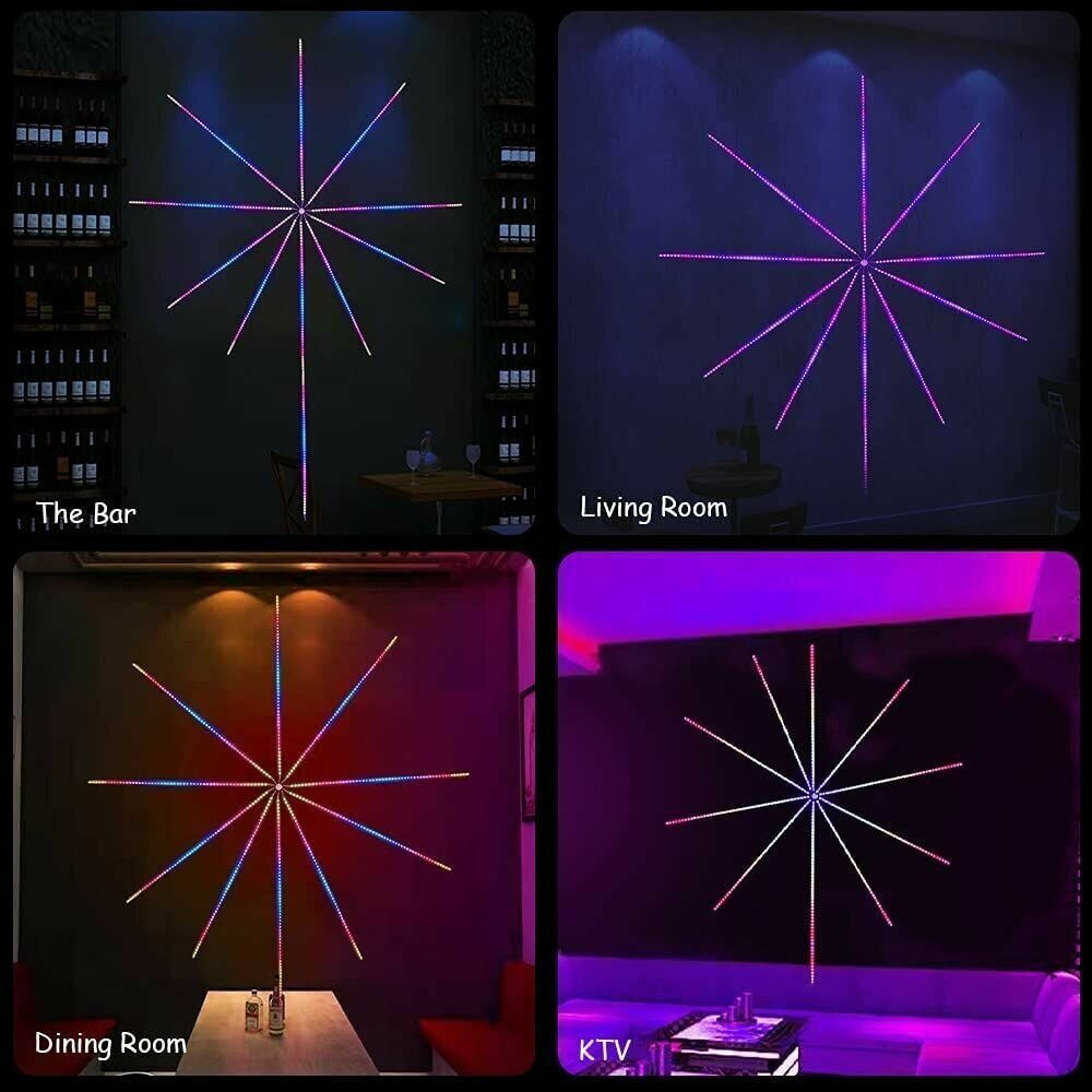 LED лента фейерверк RGB (50см*9, IP20),Огонек OG-LDL39 - фотография № 4