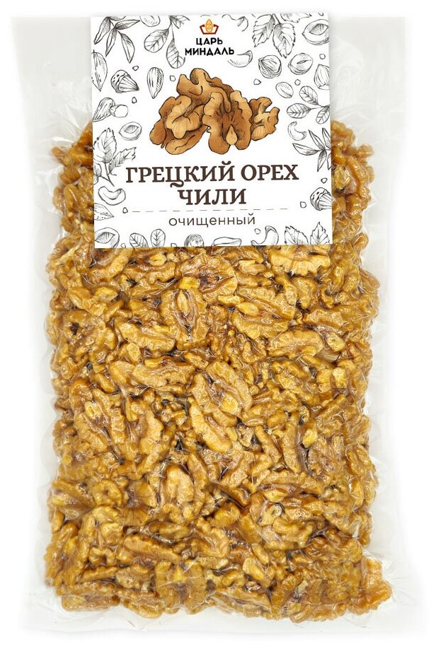 Грецкий орех Царь миндаль очищенный Премиум, 1 кг