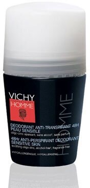 Дезодорант Vichy (Виши) антиперспирант для чувствительной кожи Homme 48 ч. 50 мл L'Oreal Vichy - фото №13