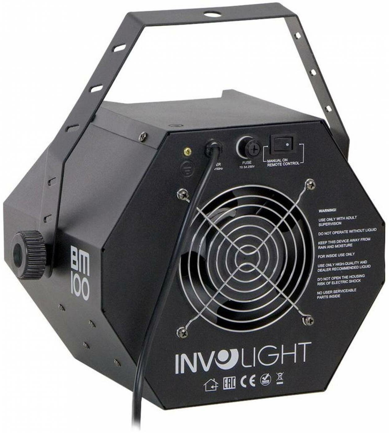 Генератор мыльных пузырей INVOLIGHT BM100 W