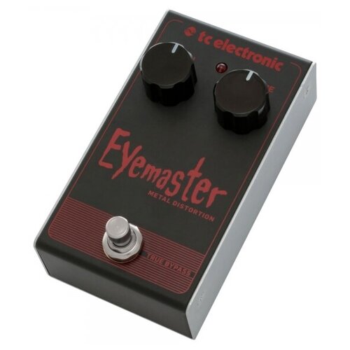 TC Electronic Педаль Eyemaster Metal Distortion tc electronic eye master metal distortion напольная педаль эффекта дисторшн