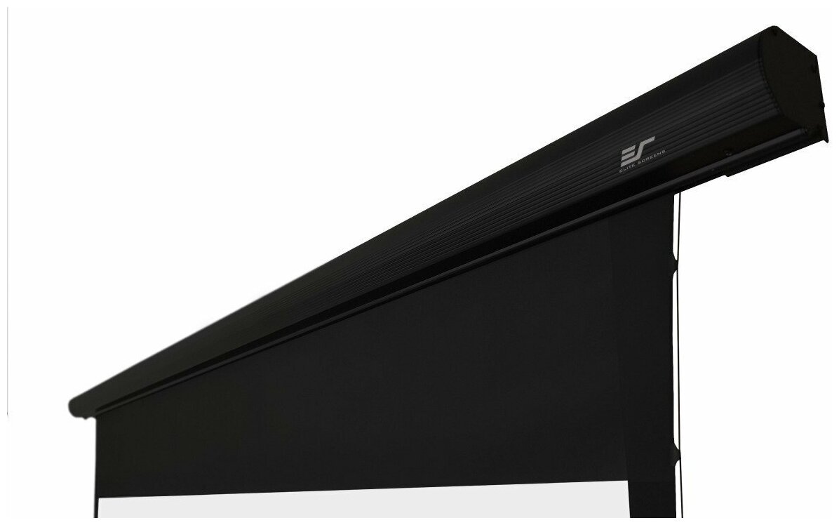 Экран ELITE SCREENS Saker Tab-Tension SKT110UHW, 243.8х137.2 см, 16:9, настенно-потолочный белый [skt110uhw-e12] - фото №5