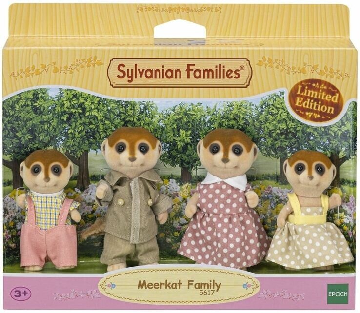 Sylvanian Families Семья сурикатов, 5617